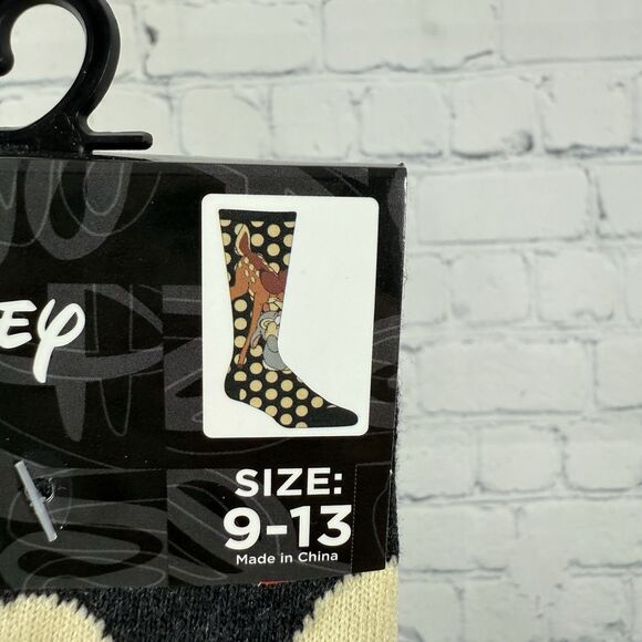 Disney Ankle Socks Women 9-13 Crew Lot Mickey Minnie Bambi Stitch Cartoon - Picture 13 of 16